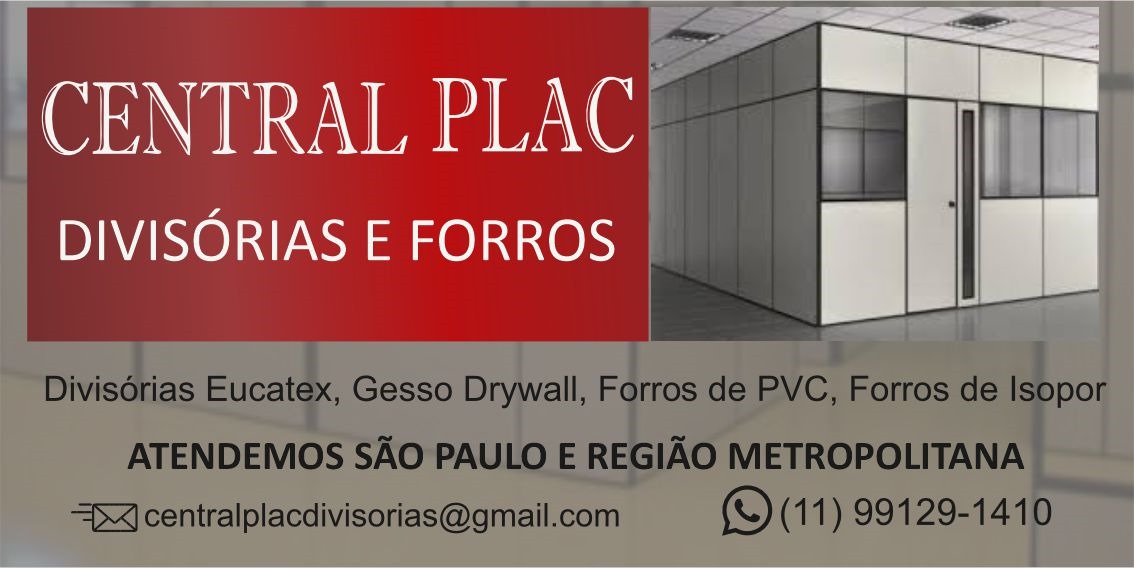 Divisórias e Forros de PVC em São Paulo e Grande São Paulo